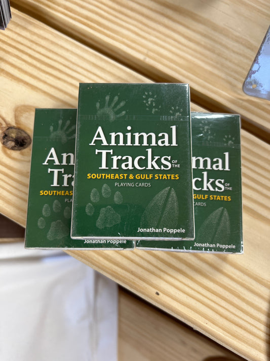 Animal Tracks of the Southeast Playing Cards