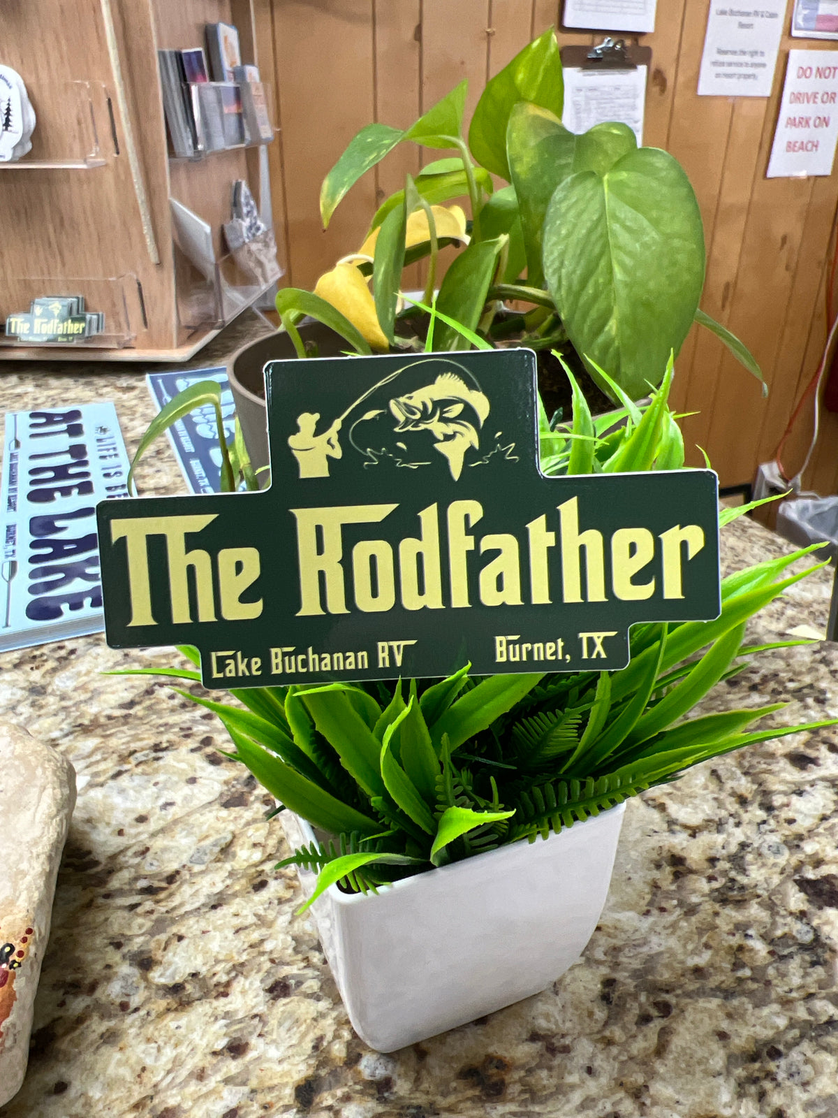 Rodfather Lake Buchanan Sticker