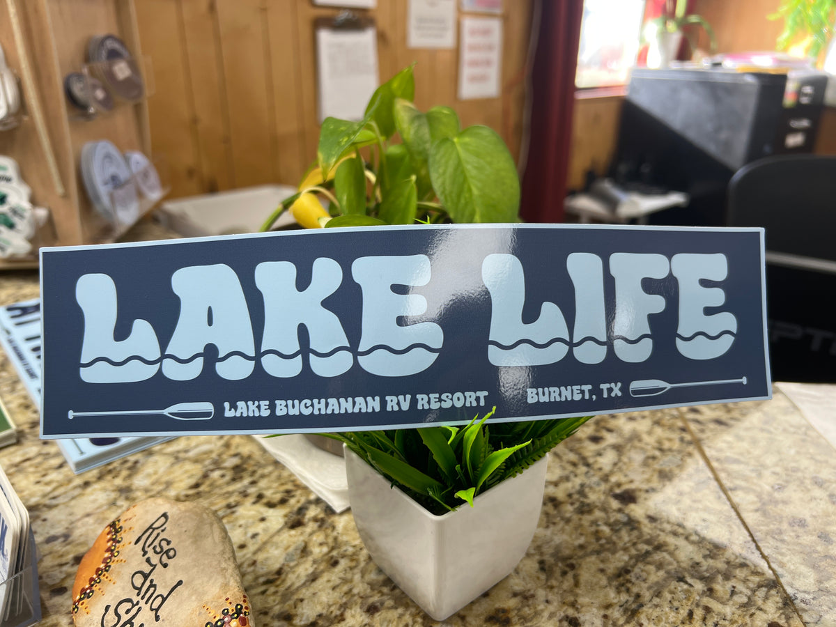 Lake Life Sticker